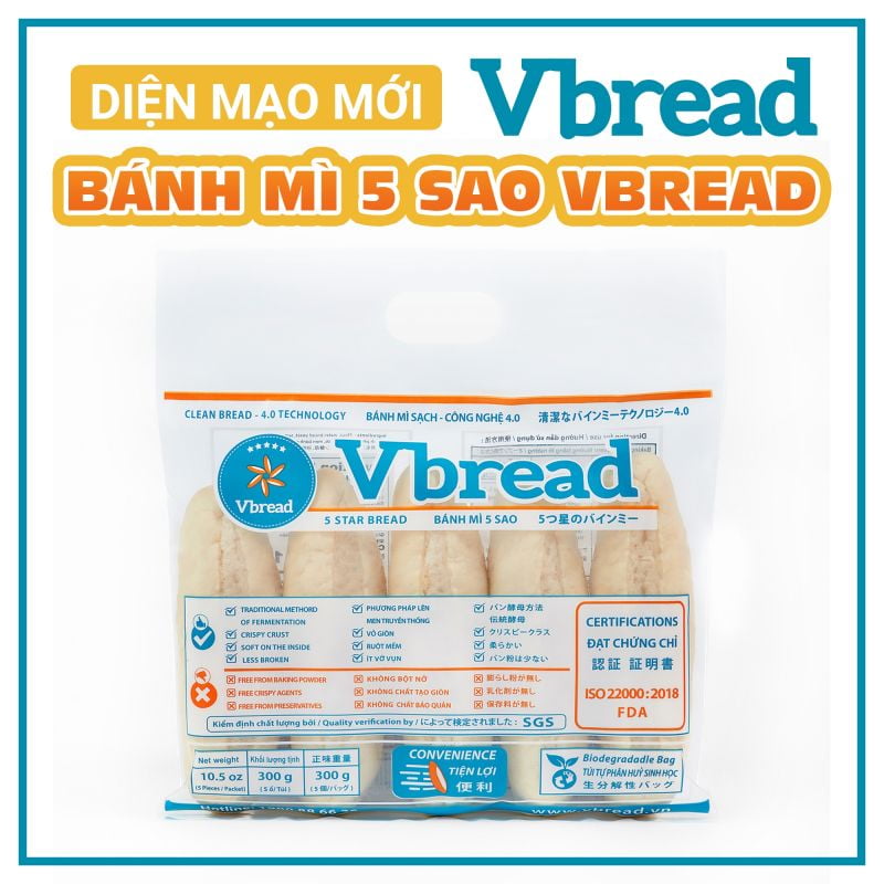 Bánh mì 5 sao VBread 